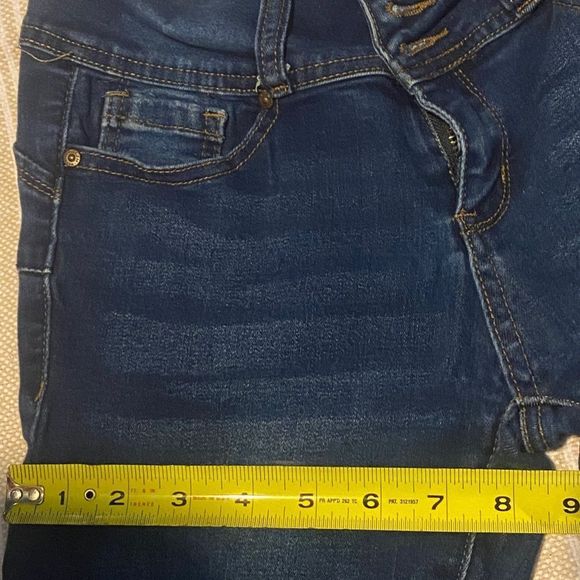 DARK WASH *WAX JEANS​​ - Picture 9 of 10